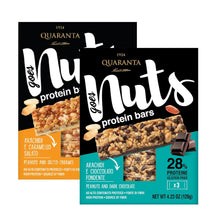 Load image into Gallery viewer, Quaranta Peanut Protein Bars Variety Pack