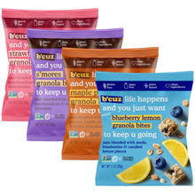 Load image into Gallery viewer, B'CUZ Granola Bites Variety Pack