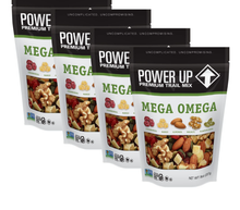 Load image into Gallery viewer, Power Up Mega Omega Trail Mix By Gourmet Nut